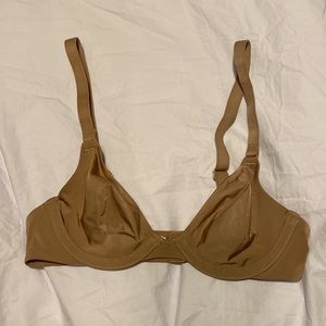 NWoT Cuup bra size 34A. The triangle micro taupe. Never worn